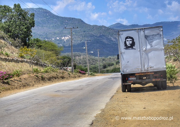 Jakość dróg na Kubie. 
